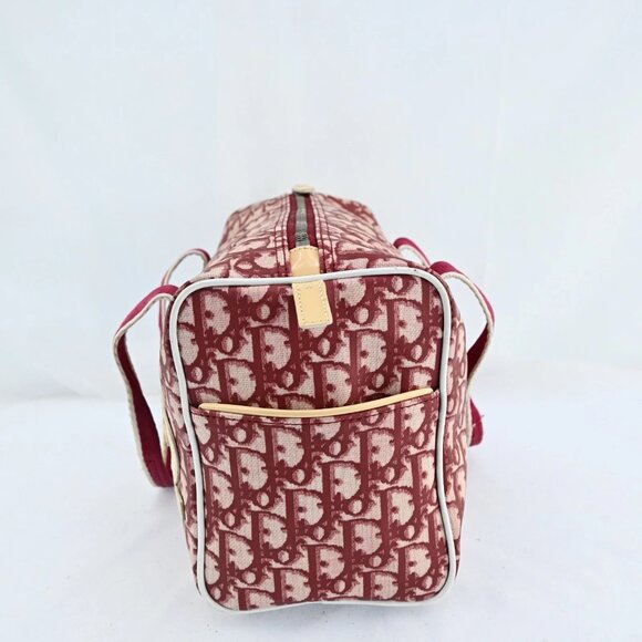 Authentic Christian Dior Mini Boston No2 Trotter Canvas Handbag bsj746-110725 - Picture 5 of 16